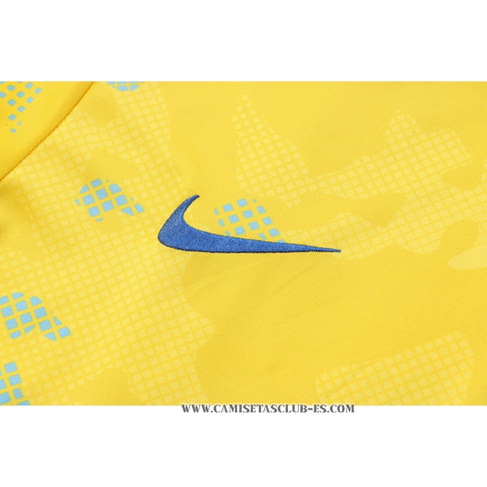 Chandal del Chelsea 22-23 Manga Corta Amarillo - Pantalon Corto